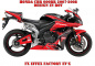 Preview: EV-X Rot für Honda CBR 600RR 2007-2008